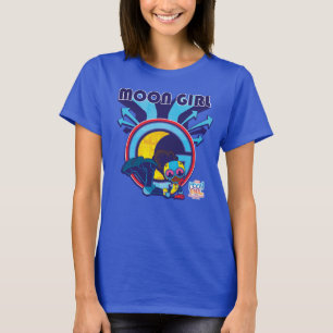 T-shirt Graphique d'icônes de flèches de lune
