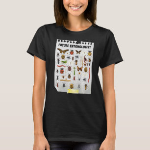 T-shirt Graphique d'insectes et capture de bogues de l'Ent