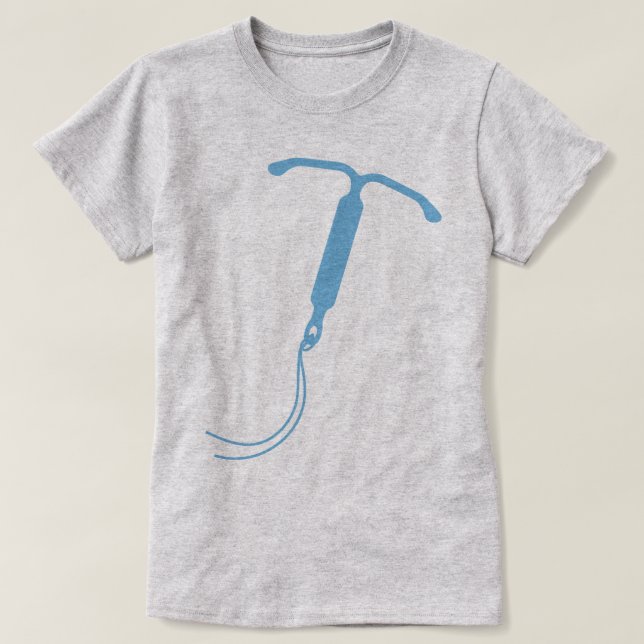 T-shirt Graphique DIU Bleu (Design devant)
