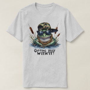 T-shirt graphique drôle avec citation Getting Jigg