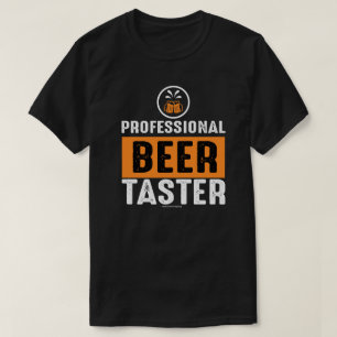 T-shirt graphique drôle de bière – Tasteur de bièr