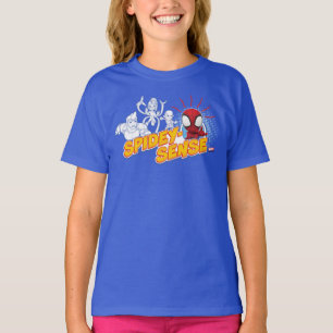 T-shirt Graphique du contour du sens de Spidey