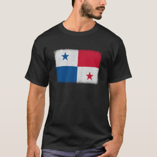 T-shirt Graphique du drapeau du Panama pour hommes femmes