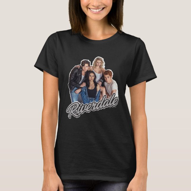 T-shirt Graphique du groupe Retro Riverdale (Devant)