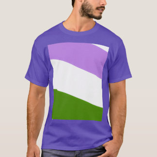 T-shirt Graphique du jeu de couleurs de l'indicateur Gende