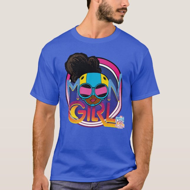 T-shirt Graphique du logo de la fille lune (Devant)