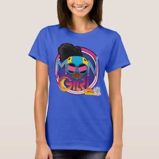 T-shirt Graphique du logo de la fille lune