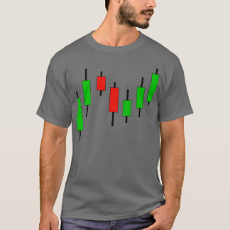T-shirt Graphique du marché Stock de chandeliers