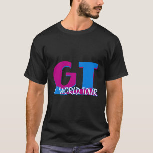 T-Shirt Graphique Du Tour Du Monde Gt Bmx
