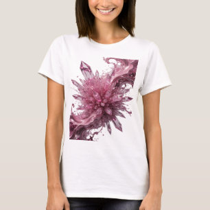 T-shirt graphique Edgy Silver CRYSTAL FUSION