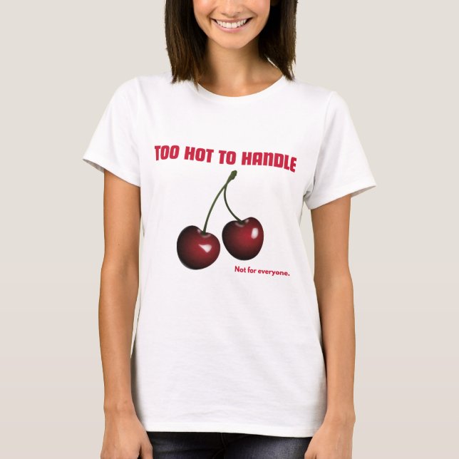 T-shirt graphique en cerisier (Devant)
