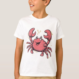 T-shirt Graphique en dessin de homard
