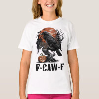 Graphique F-Caw-F pour l'art d'Halloween et l'amou