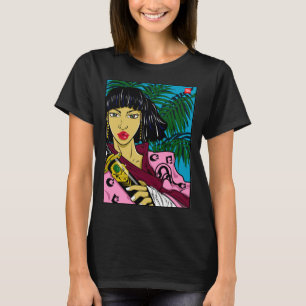 T-shirt graphique FEMALE SAMURAI