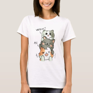 T-shirt graphique féminin tendance   Nouveau Creat