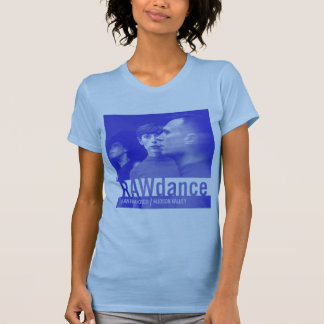 T-shirt graphique floue RAWdance en bleu