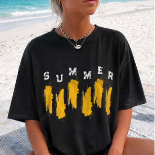 T-shirt graphique Golden Summer Vibes Tshirt minim