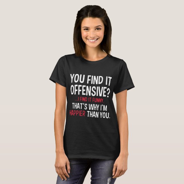 T-shirt Graphique grossier adulte frais sarcastique drôle (Devant entier)