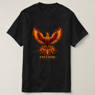 T-Shirt Graphique Homme Freedom Phoenix