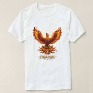 T-Shirt Graphique Homme Freedom Phoenix