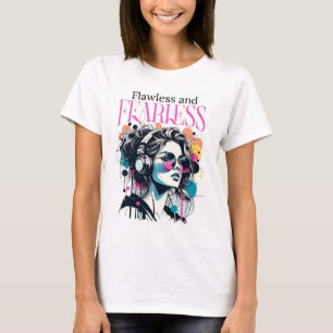 T-Shirt Graphique Impeccable & Intrépide