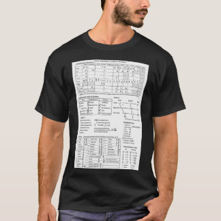 T-shirt Graphique IPA noir et blanc