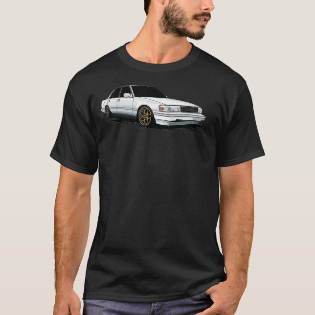 T-shirt Graphique JDM Cressida Sedan  (Devant)