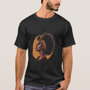 T-shirt Graphique Juneteenth Histoire des Noirs Fier d'Ame