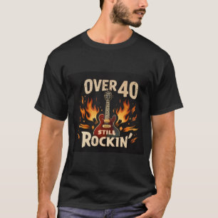 T-Shirt Graphique « Les Hommes de Plus de 40 Ans T