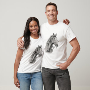 T-Shirt Graphique Loup Artistique - Faune Cool