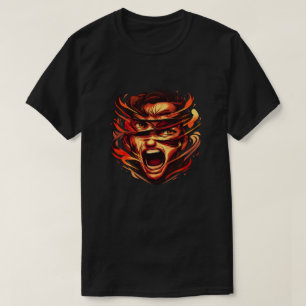 T-Shirt Graphique Masque de Pression Bold Urban