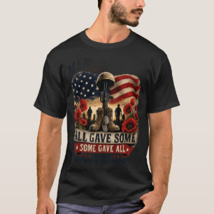 T-shirt Graphique Mémorial Tous Ont Donné Certains Ont Tou