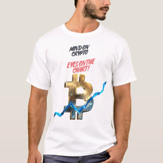 T-shirt graphique Mind on Crypto Bitcoin