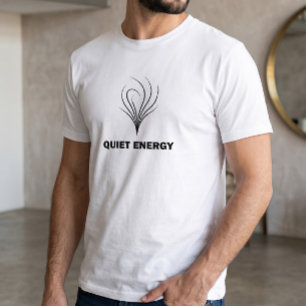 T-shirt Graphique minimaliste d'énergie silencieuse