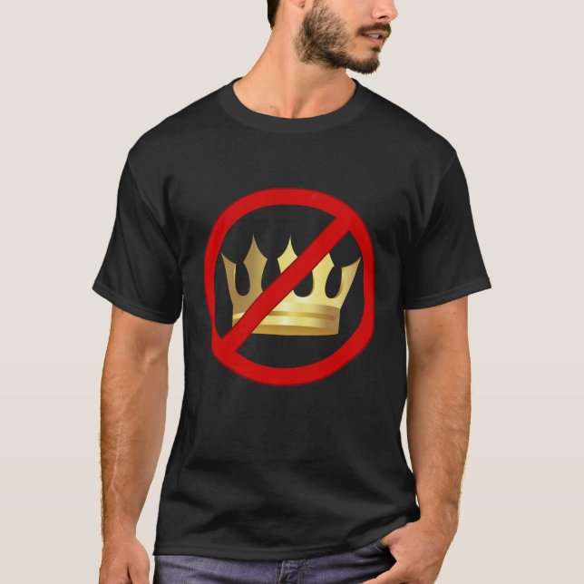 T-shirt graphique No Kings (Devant)
