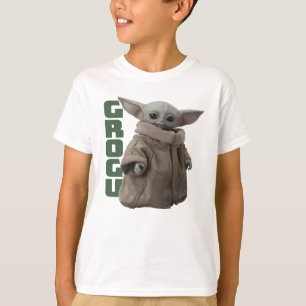 T-shirt Graphique Nom de caractère Grogu