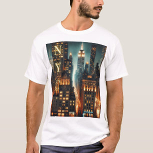 T-shirt graphique NYC - Design New York Iconique