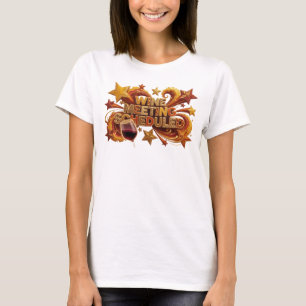 T-shirt graphique orange accrocheur RÉUNION VIN PR