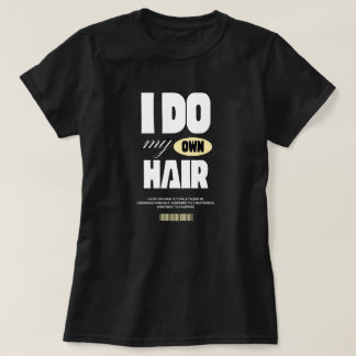 T-shirt graphique personnalisé pour coiffeur drôle