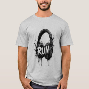 T-shirt graphique pour casque Nouvelle tendance