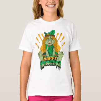 T-shirt graphique pour filles Happy Hunting