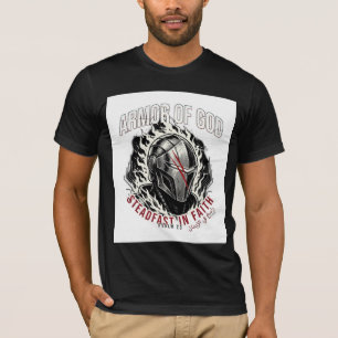 T-shirt graphique pour homme ADOM "Armure de Dieu"