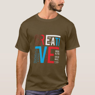 T-shirt graphique pour hommes Brooklyn 1989 à la m