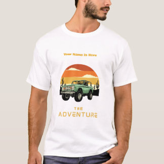 T-shirt graphique pour hommes "Fonix - L'Aventure"