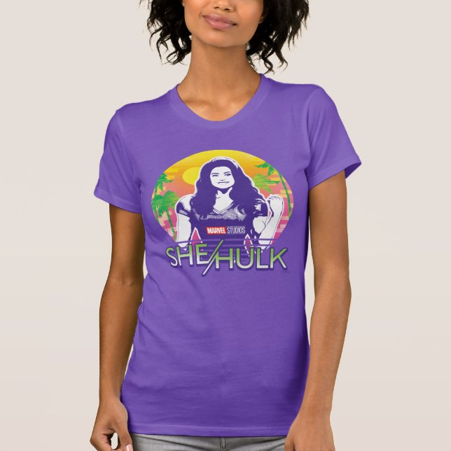 T-shirt Graphique Rétroonde She-Hulk (Devant)