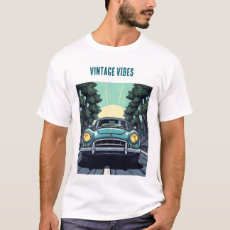 T-shirt graphique Roadster Vintage Sunset