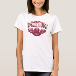 T-shirt graphique rouge élégant et stylé MODE TRAV