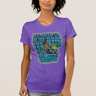 T-shirt Graphique super de Fam de machine de mystère