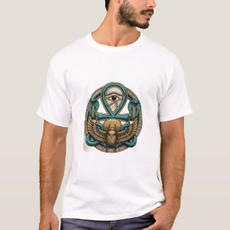 T-Shirt Graphique Symbolisme Égyptien