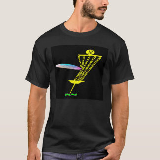 T-shirt Graphique T avec le thème de Discgolf